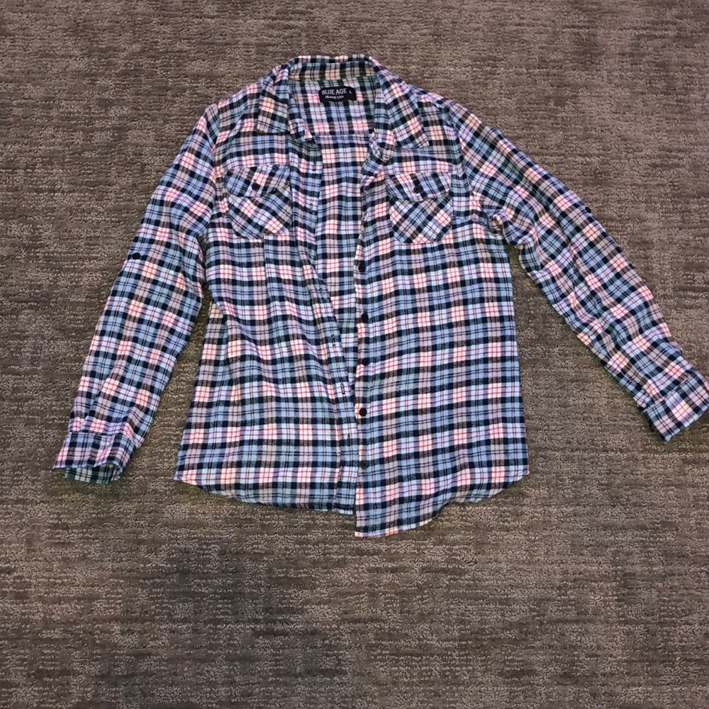 BLUE AGE flannel